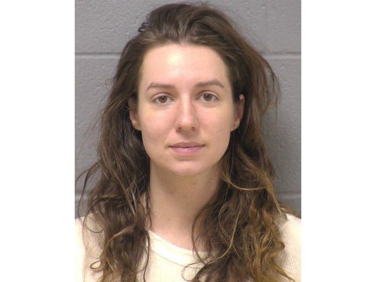 Jenna Strouble, 30, is charged with first-degree murder in the deaths of her children's father, his mother and stepfather. 