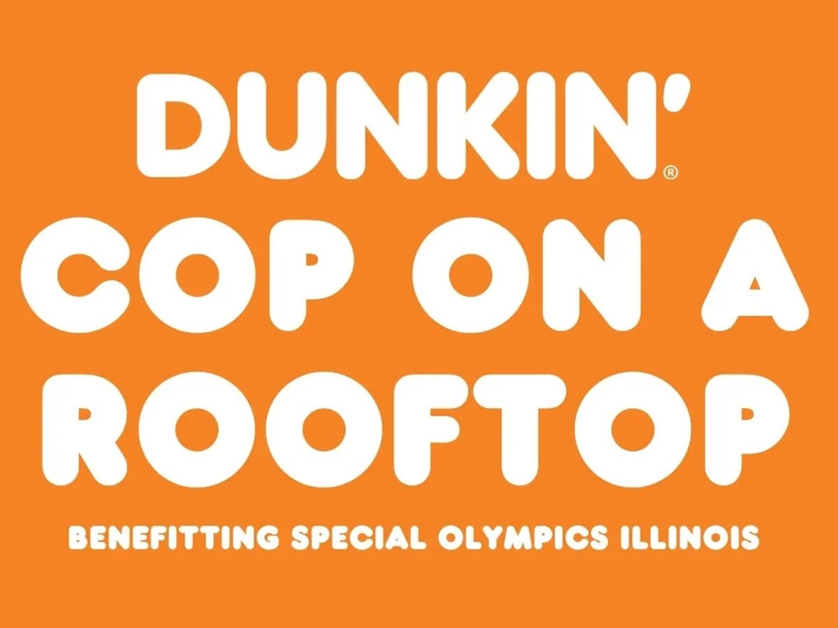 Cop on a Rooftop fundraiser will be at Dunkin on Friday, May 15. 