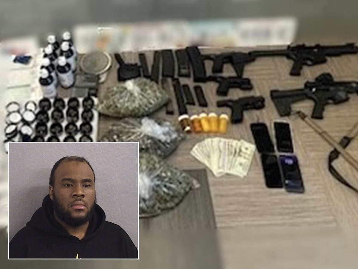 A Harvey man faces gun and drug charges after an incident in Country Club Hills this week, Cook County Sheriff's Office said. 