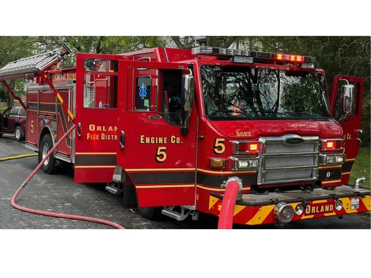 A garage fire sparked by battery chargers was put out before it could damage an Orland Park home, fire officials said. 