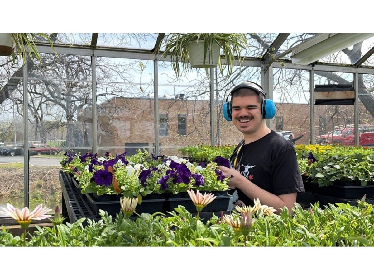 A May 9 flower and plant sale at Lincoln-Way Central will benefit the district's Transition program. 