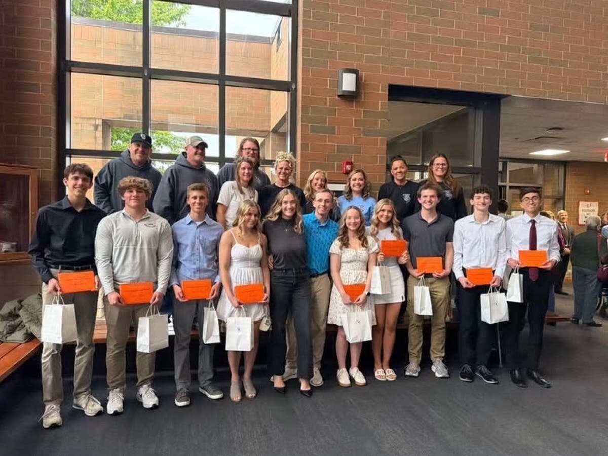 The Tyler Koscinski Memorial Foundation awarded $20,000 in scholarships to students from all three Lincoln-Way District 210 schools. 