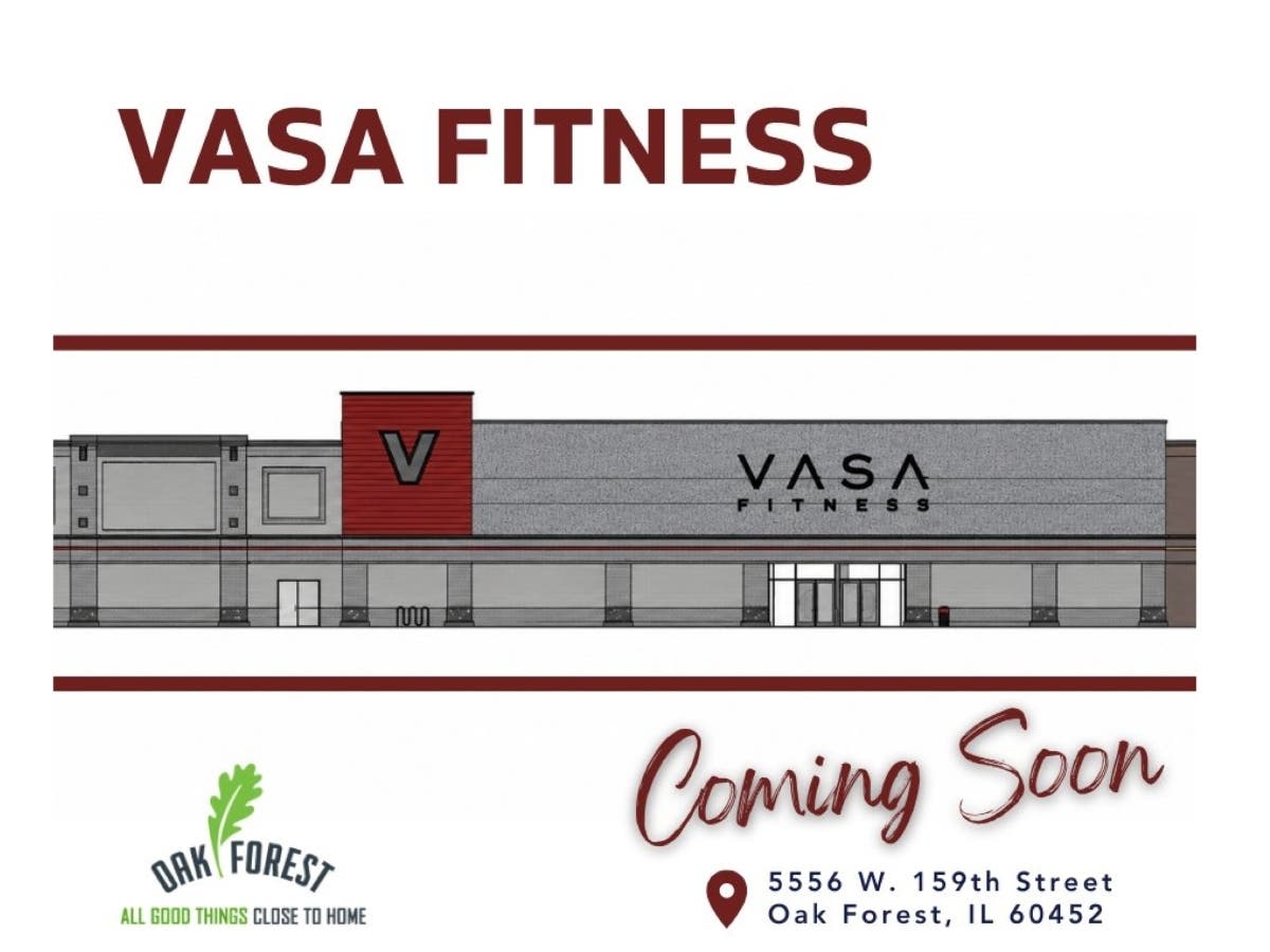 VASA Fitness is coming to the space formerly occupied by Food 4 Less, the City of Oak Forest announced Monday.