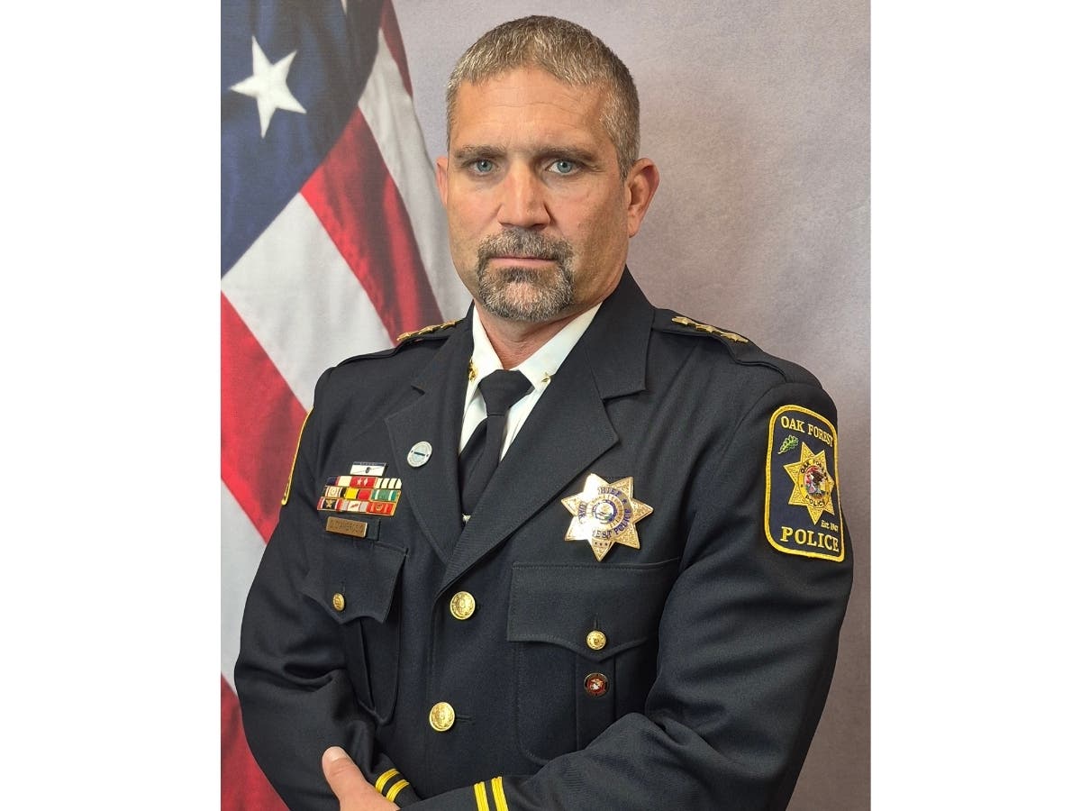 Dominic D'Ambrosio has been appointed to the role of Oak Forest Chief of Police, succeeding Scott Durano who retired in May.