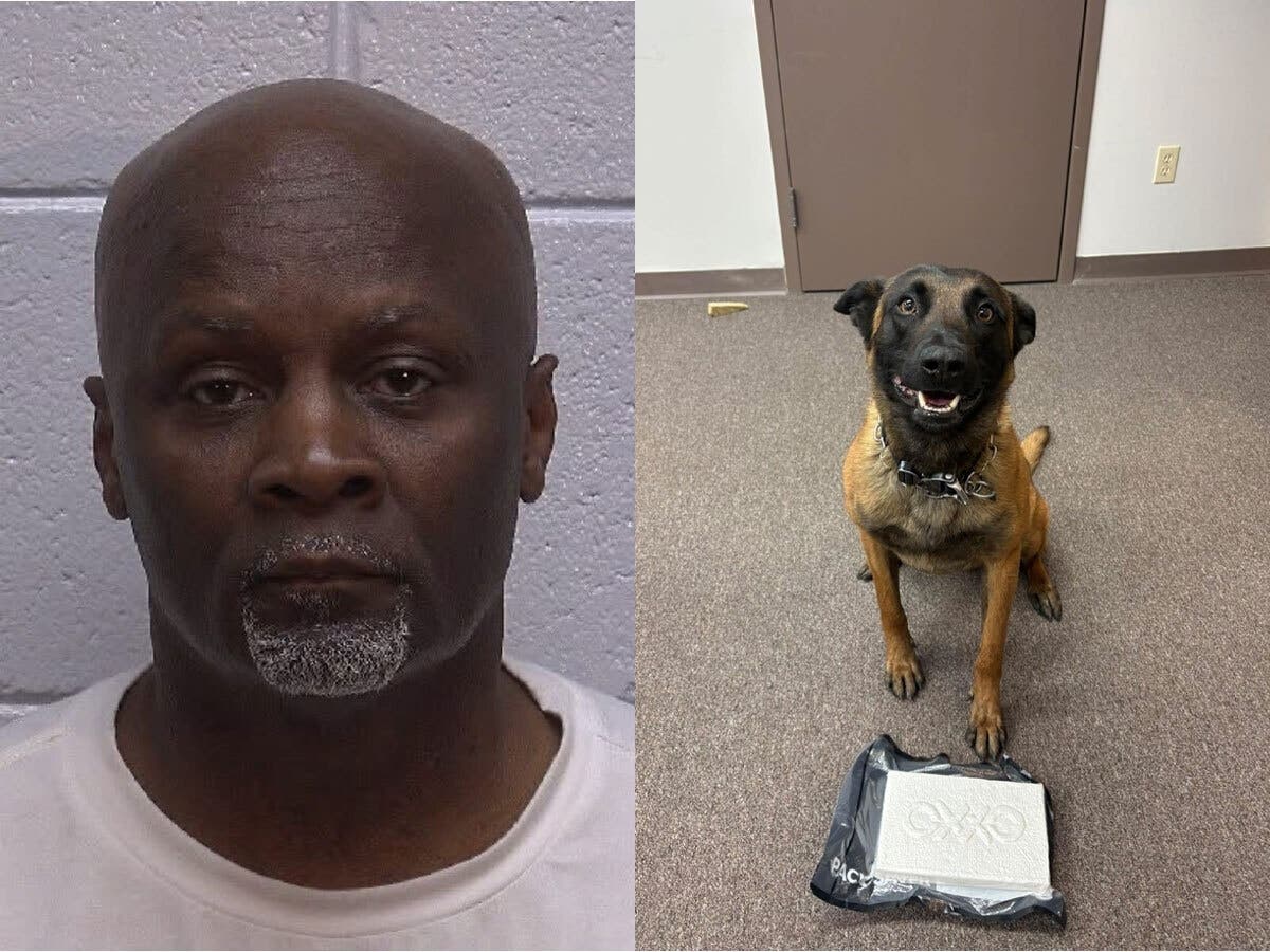 A Riverdale man faces felony drug charges after a traffic stop on I-80 in Morris Tuesday afternoon.