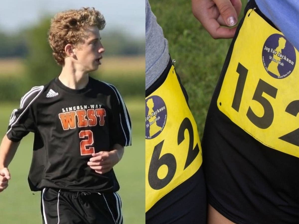 Jackson Lewis, of Manhattan, was 15 and a freshman at Lincoln-Way West High School in New Lenox when he took his own life in June 2020.