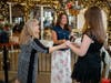 LWABWO President Jackie Potocki hands a check to a scholarship winner June 16 at Gatto's in New Lenox. 