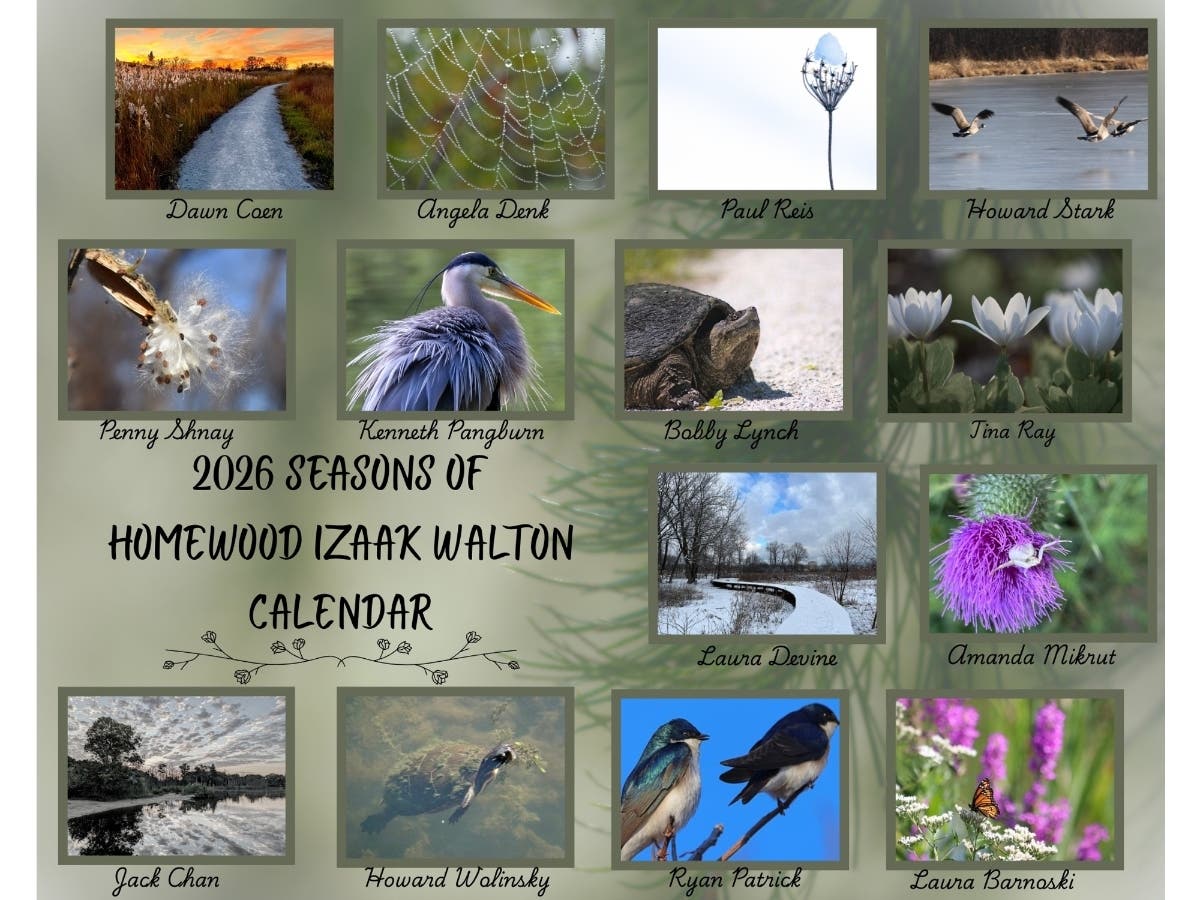 Submissions for the Izaak Walton Preserve eighth annual calendar photo competition open August 1.
