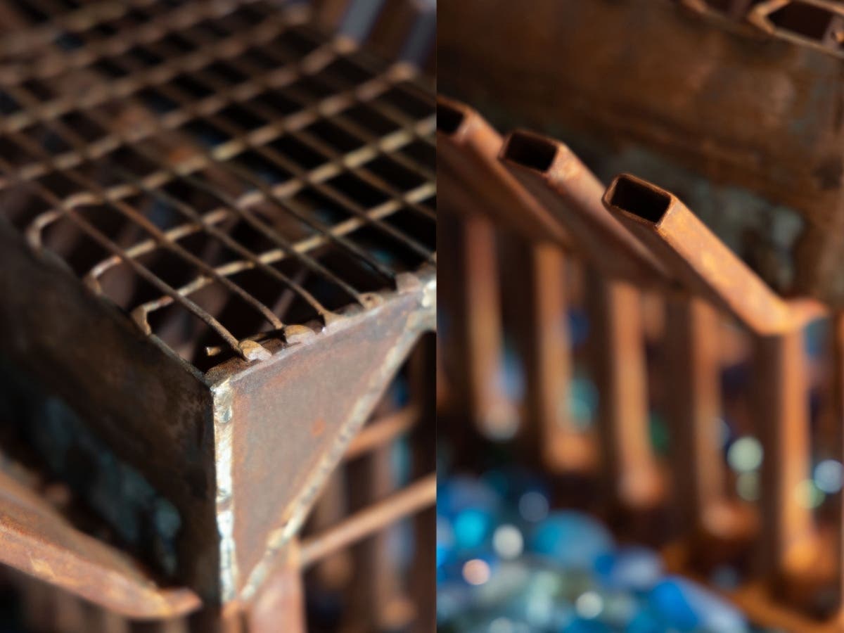 New Lenox resident and sculptor Ron Dyrcz designed and built Spark Of The Rust, a metal sculpture that traces the literal lifelines of the American Industrial Revolution back to the historic pocket ore docks of Marquette, Michigan.