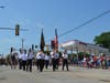 Mokena Chamber of Commerce's July 4 parade marched on in heat between storms. 