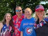 Mokena Chamber of Commerce's July 4 parade marched on in heat between storms. 