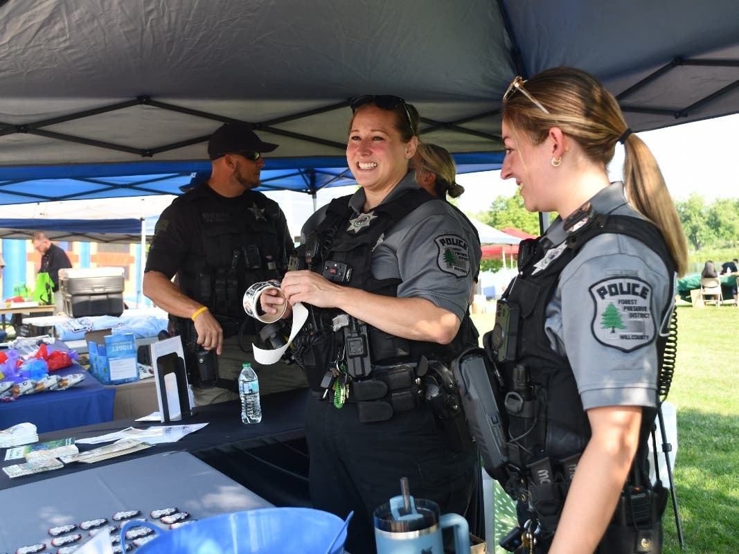 Forest Preserve police will join police from Monee, Crete, University Park and the Illinois Department of Natural Resources to welcome visitors to the 2026 National Night Out event at Monee Reservoir.