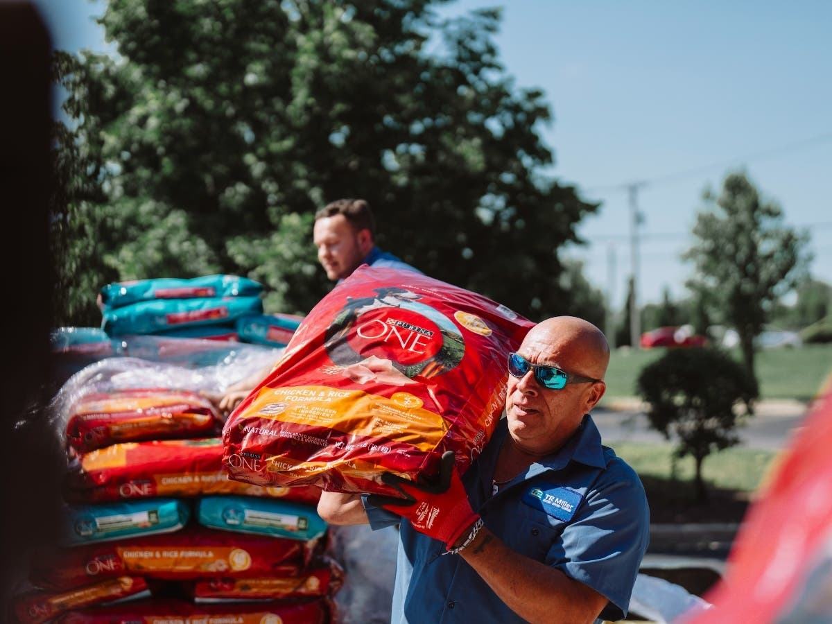 Plainfield-based TR Heating, Cooling and Plumbing again ran its Dog Days Of Summer pet food drive April 15 through July 31.