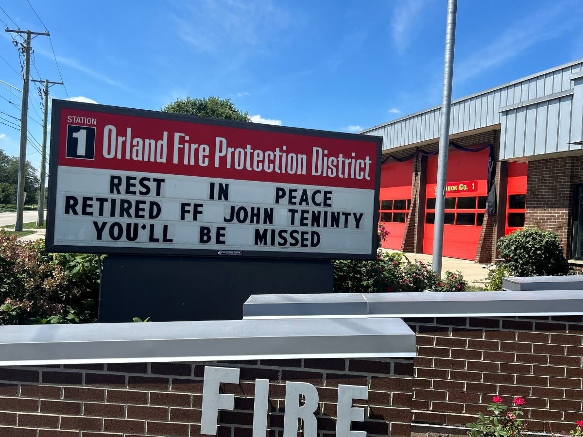 The Orland Fire Protection District is mourning the death of a longtime firefighter who served the district for nearly 3 decades before his retirement in 2018. 
