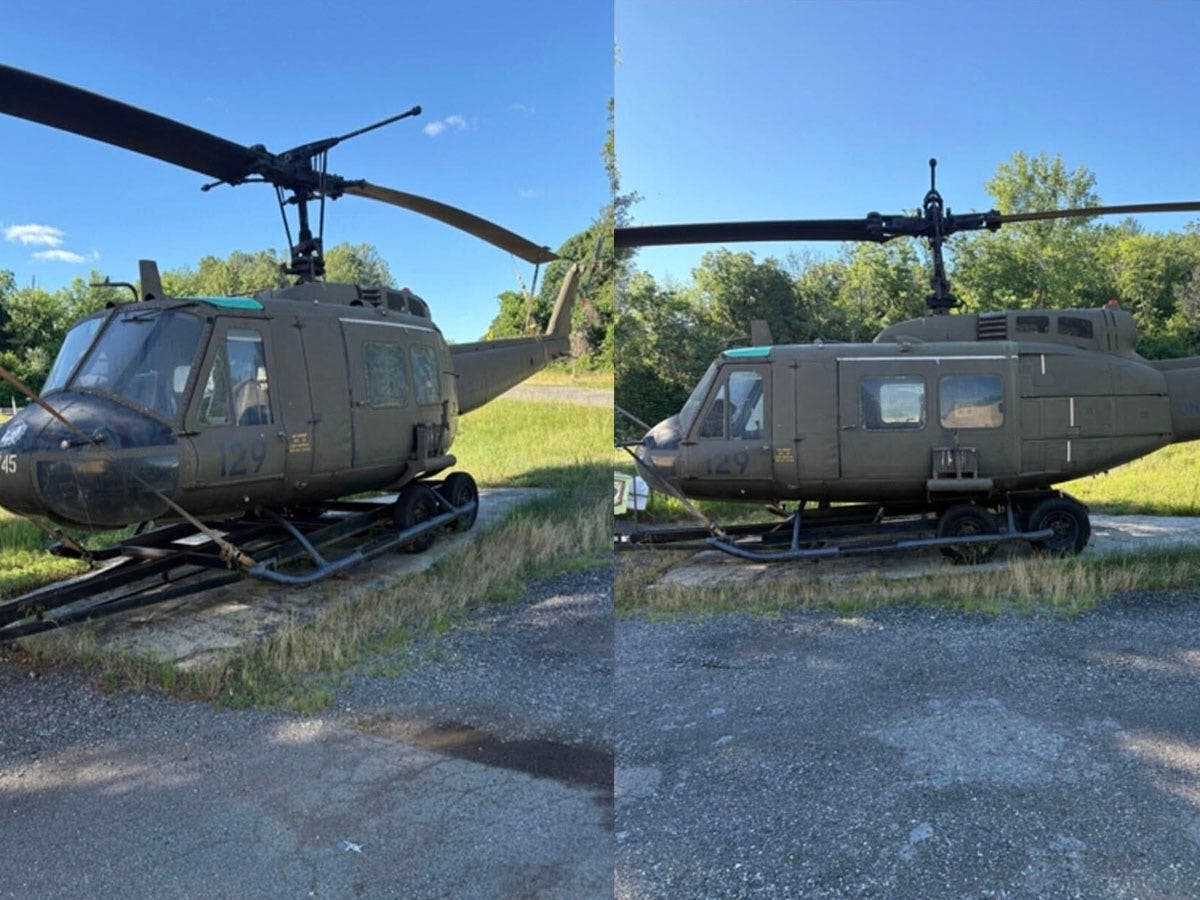 U.S. Army UH-1 Huey will arrive in New Lenox on Sept. 18, where it will be the centerpiece of a future "Flight Home Memorial."