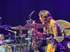 Jody Linscott plays percussion for Roger Daltrey in New Lenox on Saturday, Sept. 12. 