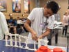 Students put their creativity, problem-solving skills and LEGO-building abilities to the test during a friendly bridge-building competition.