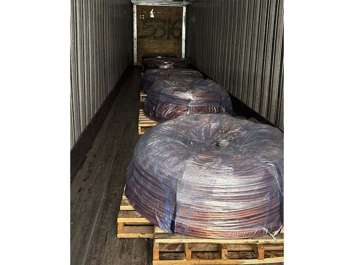 A trailer stolen from Oak Forest was used to transport $500,000 in heisted copper wire, the Cook County Sheriff's Office said.