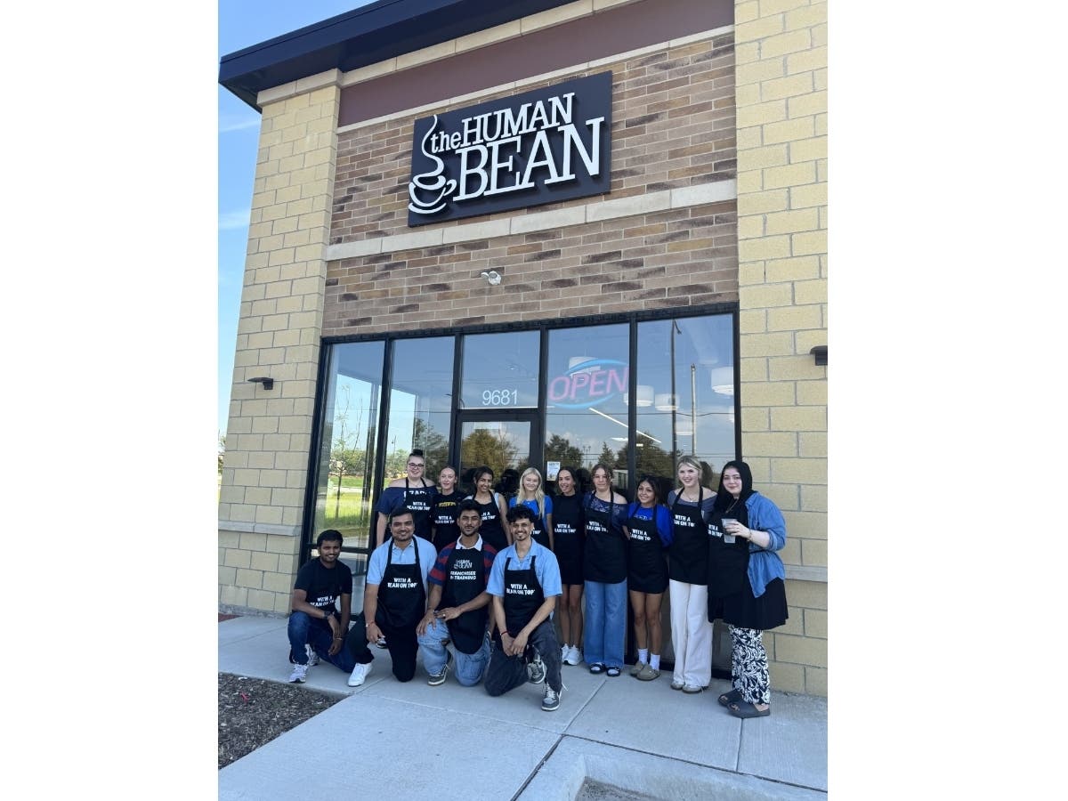 The Human Bean coffee drive-thru is now open in Mokena.