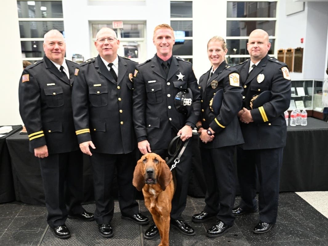The Orland Park Police Department has added a specialized bloodhound to its team. 