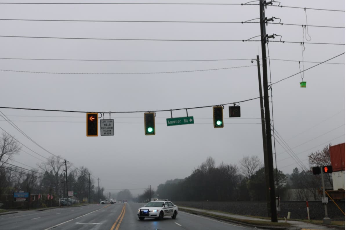 A woman's unborn baby died Saturday in a two-car traffic accident.