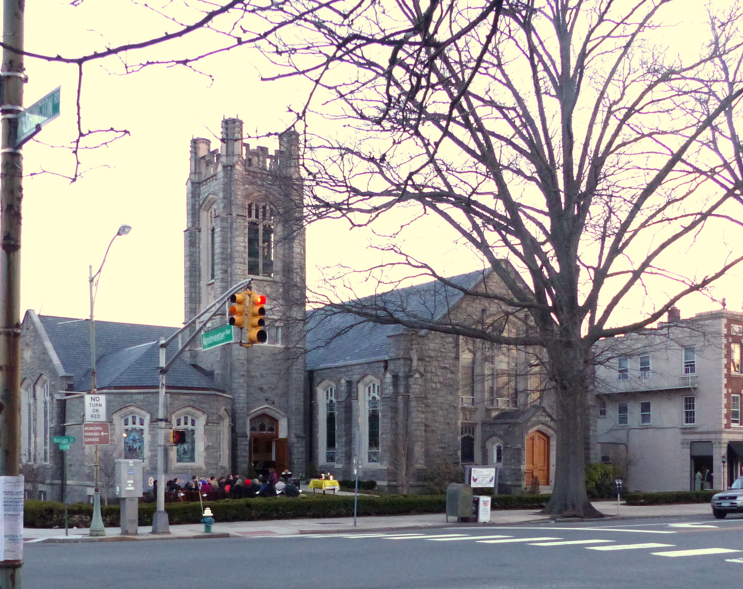 Easter Worship in Downtown Princeton