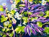 Vickie Williams, "Sing Your Song", oil and cold wax