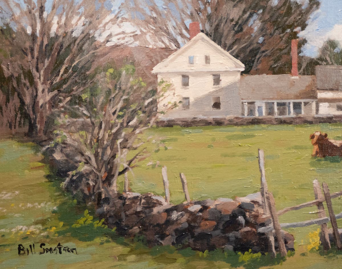 Bill Sonstrom, "Tiffany Farm", oil