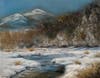 Rose Mary Gates, A Winter Stillness, oil