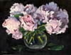 Rosemary Webber, Forever Peonies, oil