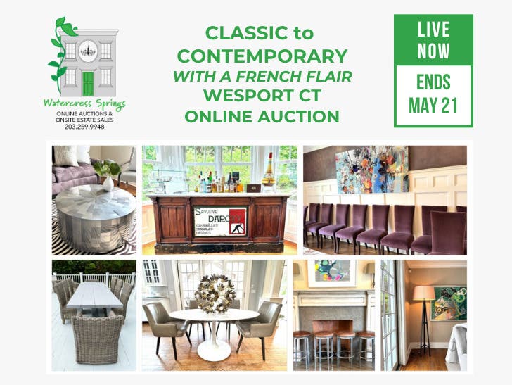 Online Estate Auction - BIDDING STARTS 5/15 Through 5/21 - Starts Closing 5/21 at 8:05 pm