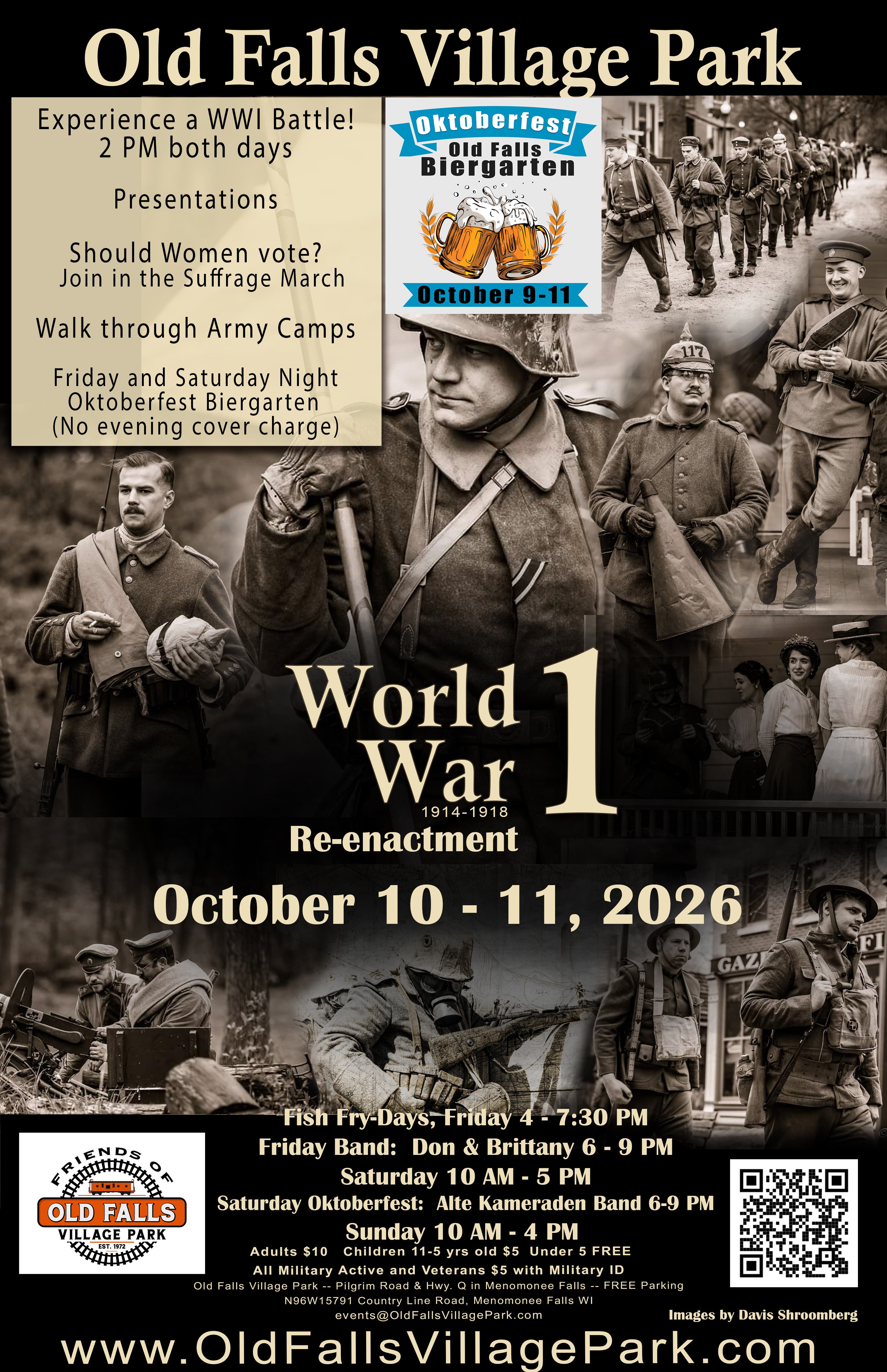 World War 1 Re-enactment at Old Falls Village Park