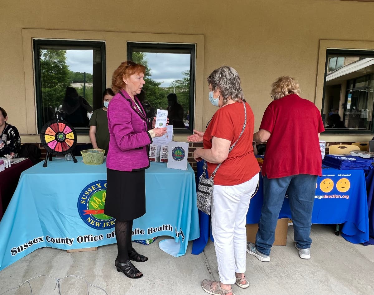 Free blood pressure screenings and Covid vaccines will be available from the Sussex County Office of Public Health Nursing at Project Self-Sufficiency's Community Health Fair.