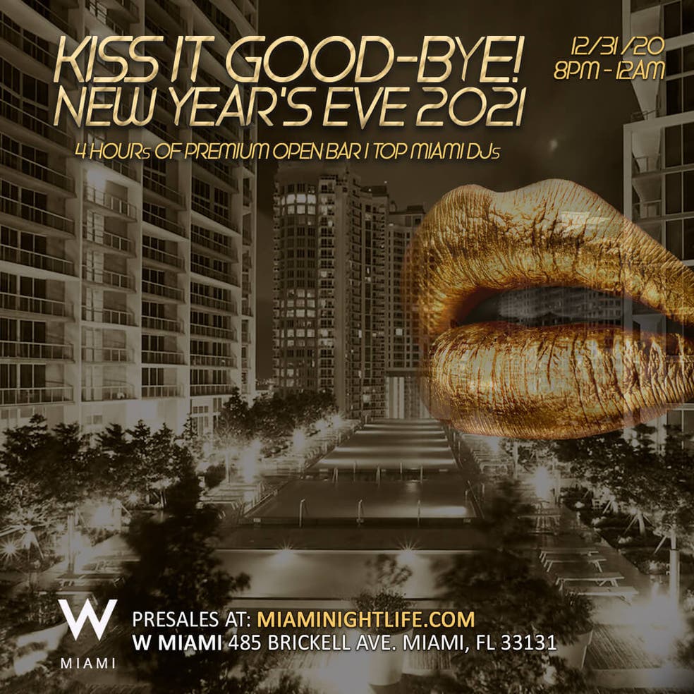 Dec 31 W Hotel Miami New Year S Eve Party 2021 Miami Fl Patch