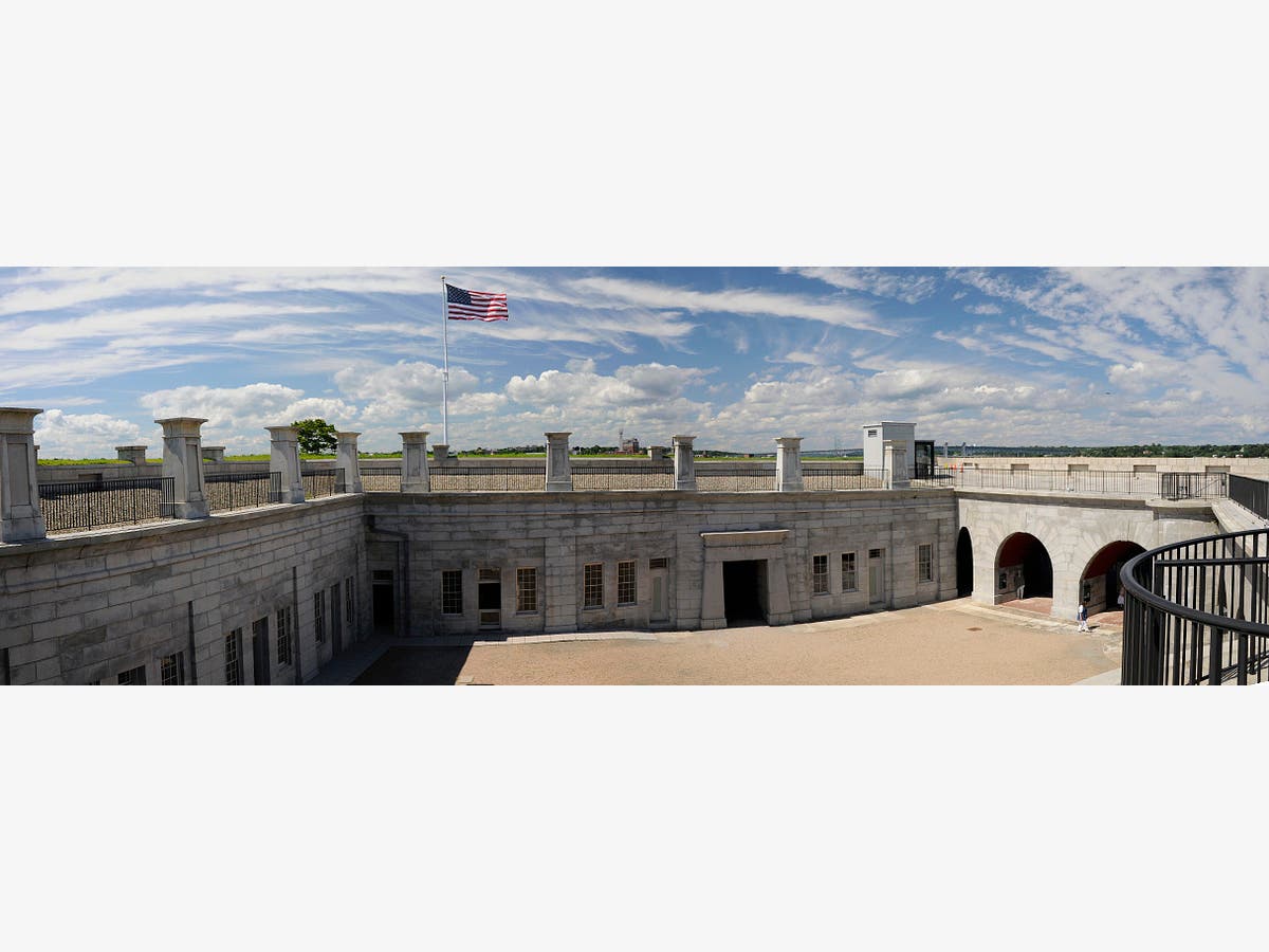 Interior of Fort Courtyard