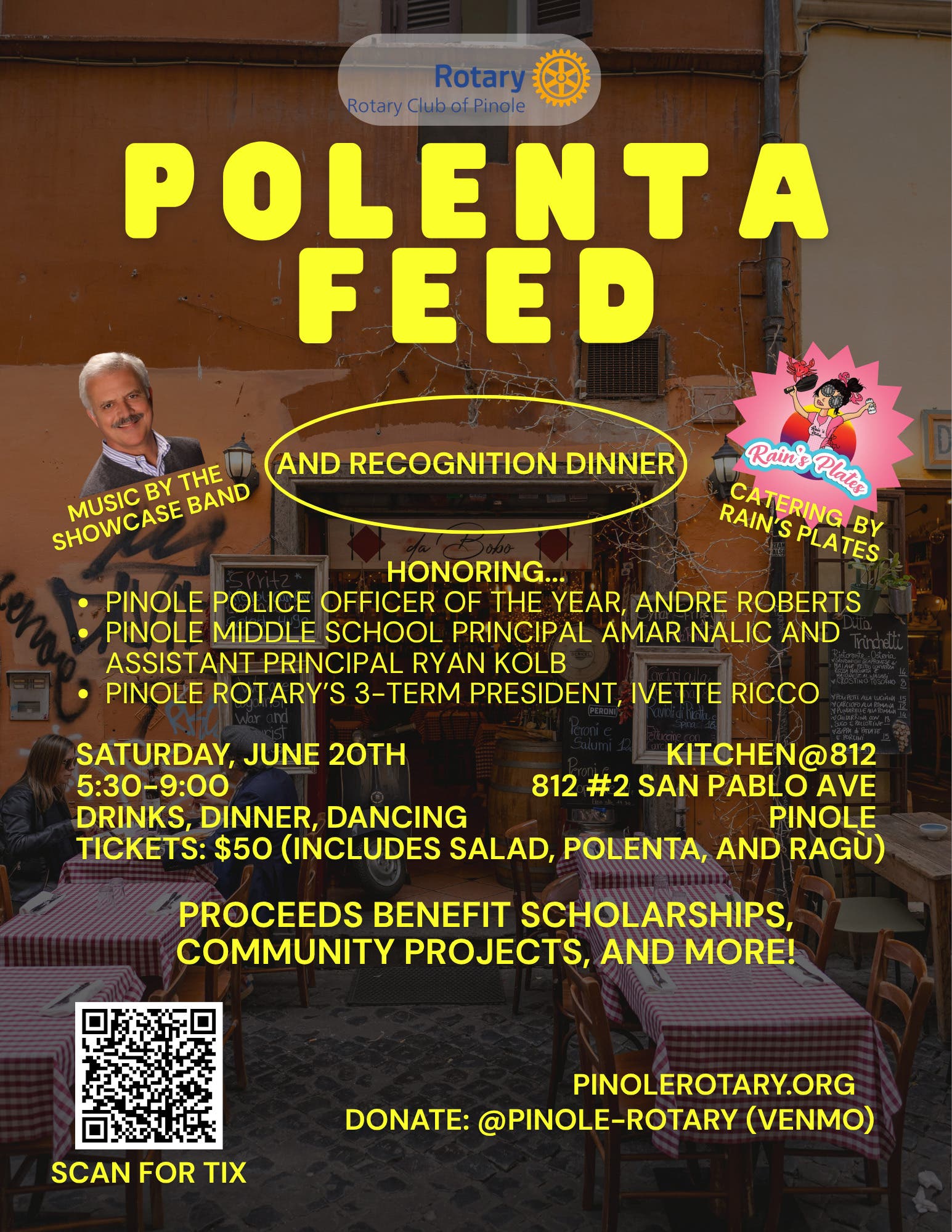 Polenta Feed And Recognition Dinner