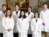 Ben Persily, right, with scientists at Memorial Sloan Kettering Cancer Center's Zhou Lab. Persily has sought to use the Cystic Fibrosis Transmembrane Conductance Regulator gene to attempt to correct the leading cause of cystic fibrosis. 