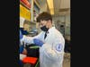 King School graduate Ben Persily conducts research at Memorial Sloan Kettering Cancer Center.