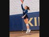 Emily McKee, senior outside hitter at King School, in action during the 2025 volleyball season.