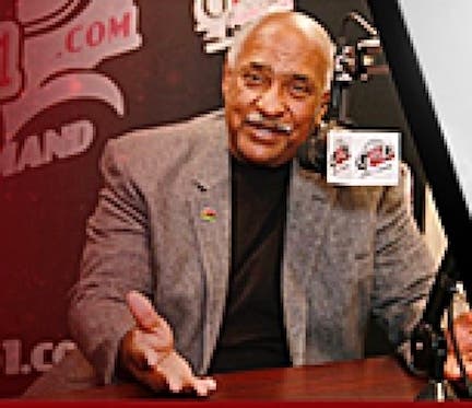 Dr. John Warren on his radio show.