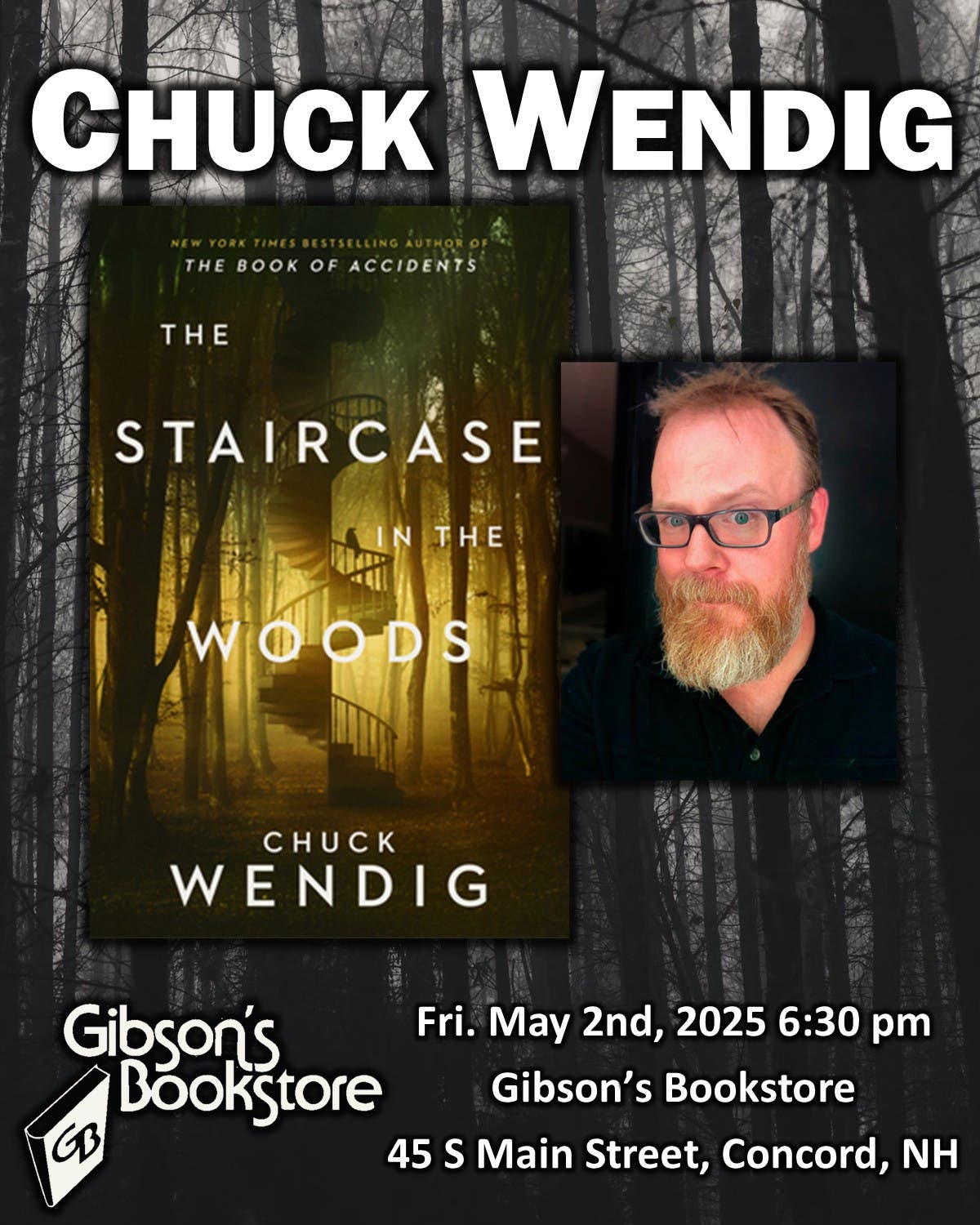 Horror author Chuck Wendig, The Staircase in the Woods