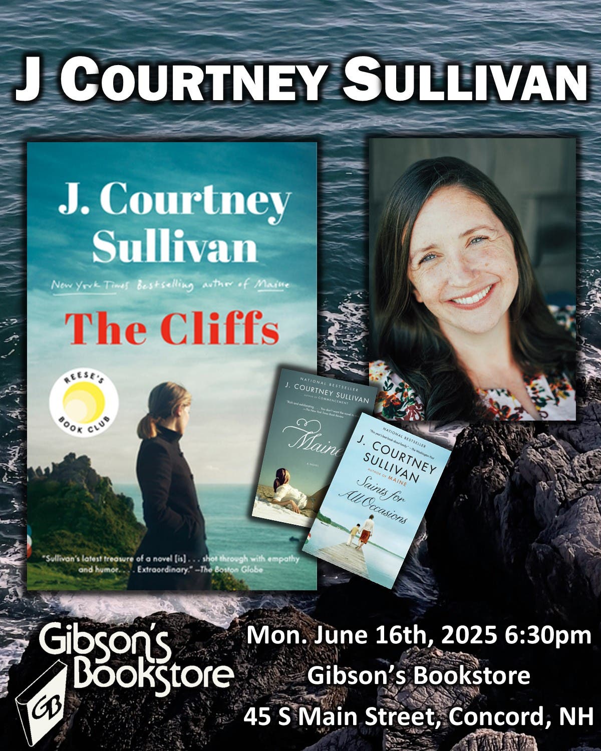 Author J Courtney Sullivan - The Cliffs