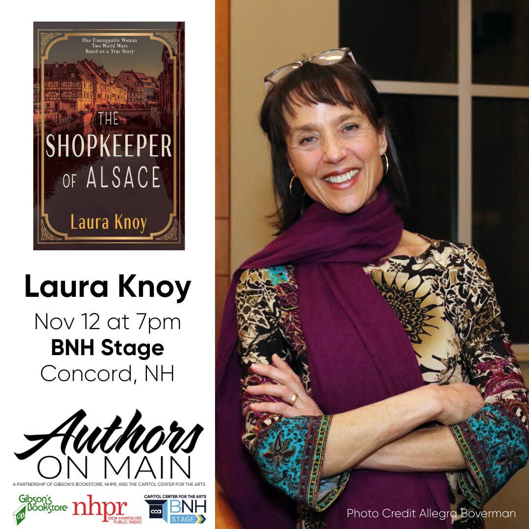 Authors on Main: Laura Knoy - The Shopkeeper of Alsace