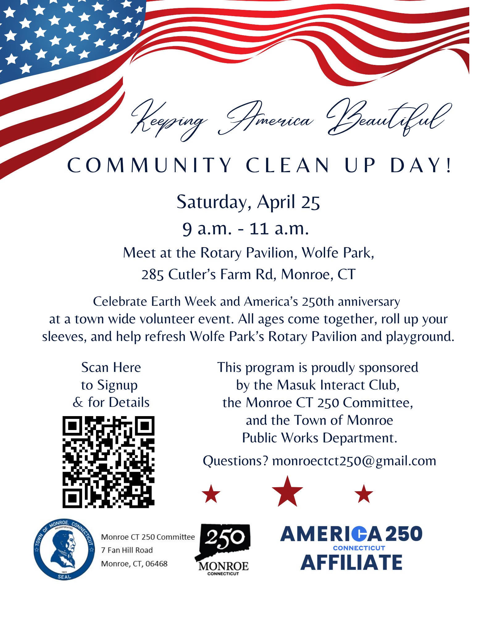“Keeping America Beautiful” Community Clean Up Day