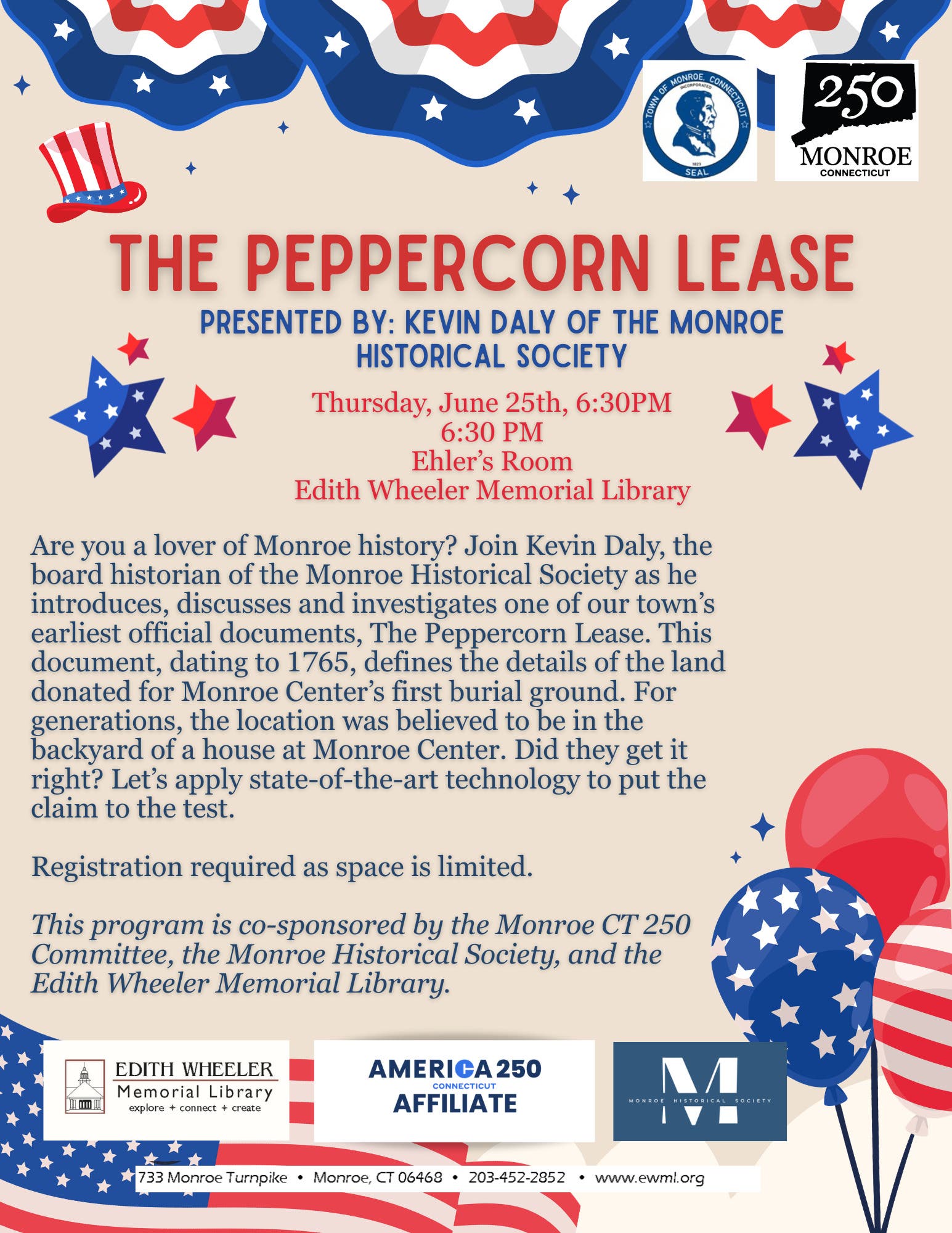 The Peppercorn Lease: a lecture presented by Kevin Daly