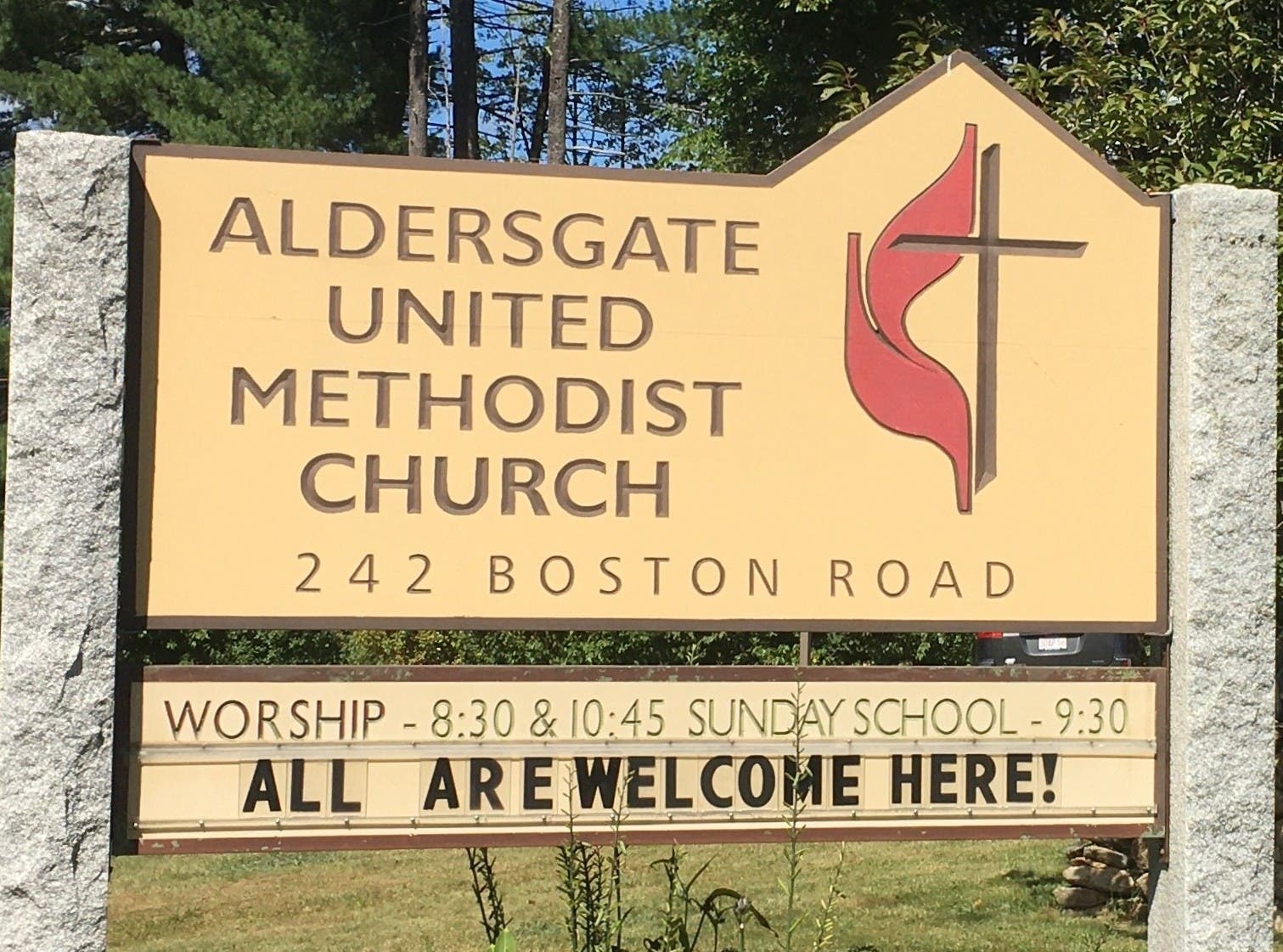 Rally Day at Aldersgate UMC September 13