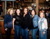 Michelle Pyster of Gurnee, Jodi Arbus of Buffalo Grove, Nancy Trudell of Highland Park, and Edye Sylvan of Mundelein enjoy the evening. 