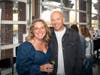 Jessica and Stephen Ciesel of  Waukegan enjoy the evening
