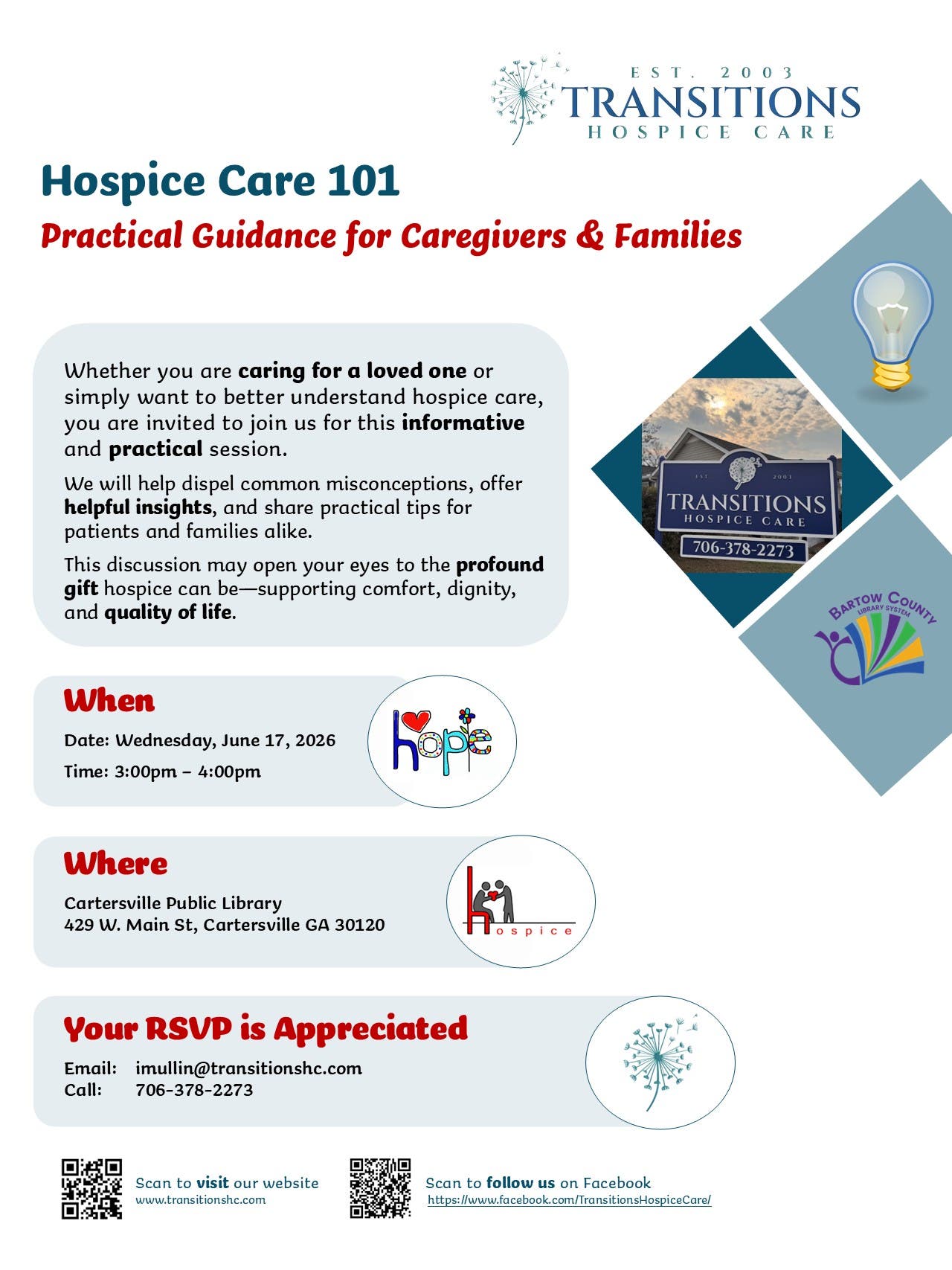 Hospice Care 101 - Practical Guidance for Caregivers & Families