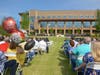 Family and friends watching the 53rd Commencement event.